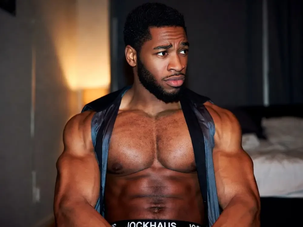 Clearly adult Black male creator