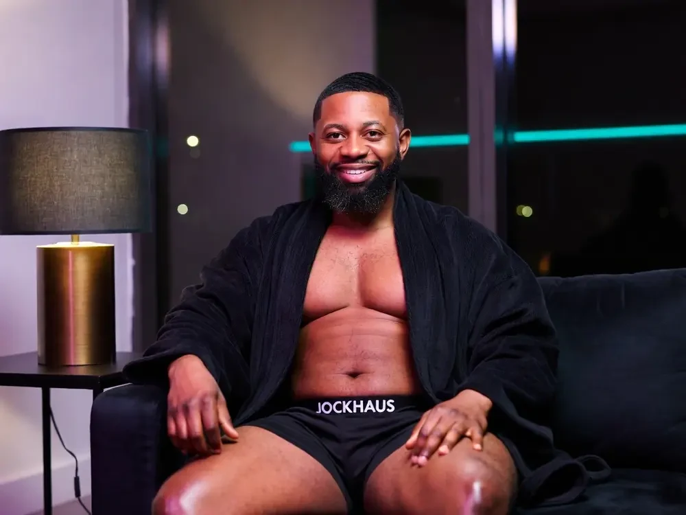 Clearly adult Black male creator