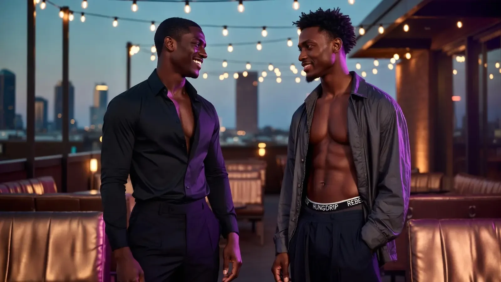 Clearly adult Black male creator